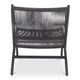 Palma Outdoor Lounge Chair Black