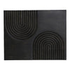 Passages Carved Wood Wall Art Washed Black MCN-DD-1044-02