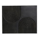 Passages Carved Wood Wall Art Washed Black MCN-DD-1044-02
