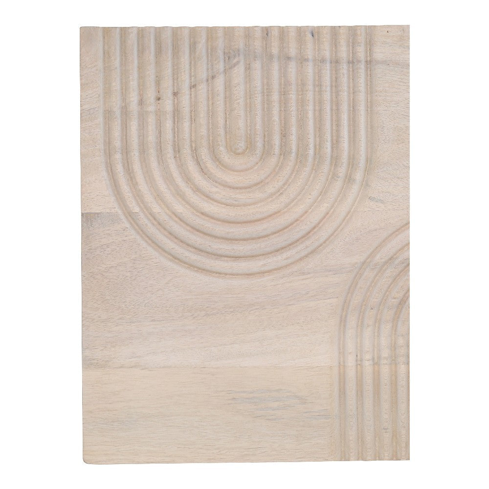 Passages Carved Wood Wall Art White Wash MCN-DD-1044-18