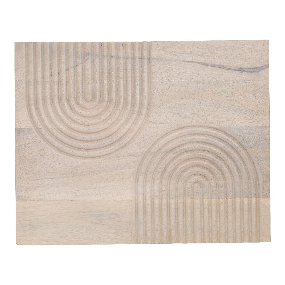 Passages Carved Wood Wall Art White Wash MCN-DD-1044-18