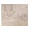 Passages Carved Wood Wall Art White Wash