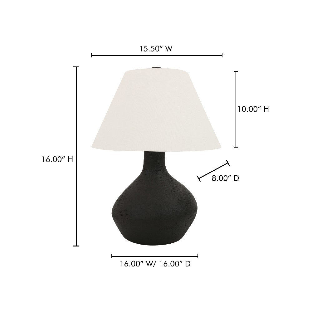 Hanna Table Lamp Black MCN-DD-1053-02
