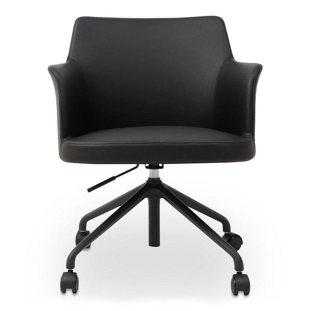 Morris Office Chair PVC Black