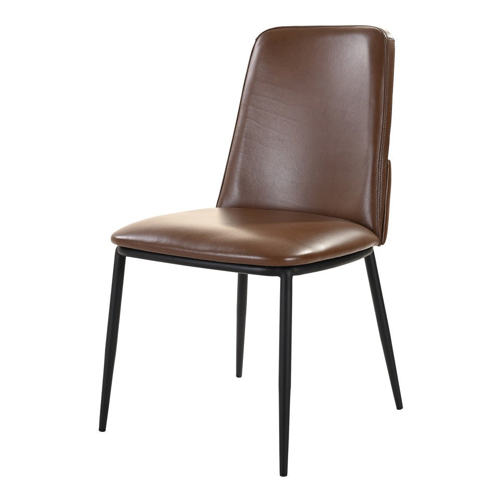 Douglas Dining Chair Dark Brown - Set Of Two MCN-EQ-1017-20