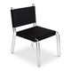 Petra Leather Accent Chair Black MCN-EW-1010-02