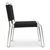 Petra Leather Accent Chair Black MCN-EW-1010-02