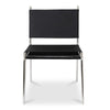 Petra Leather Accent Chair Black MCN-EW-1010-02