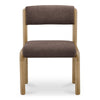 April Dining Chair Deep Brown-Set Of Two