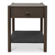 Millie Nightstand Dark Brown