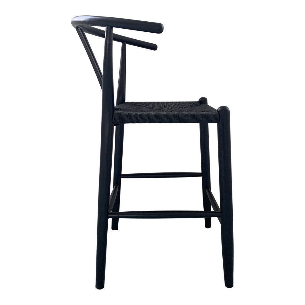 Ventana Counter Stool Black MCN-FG-1018-02