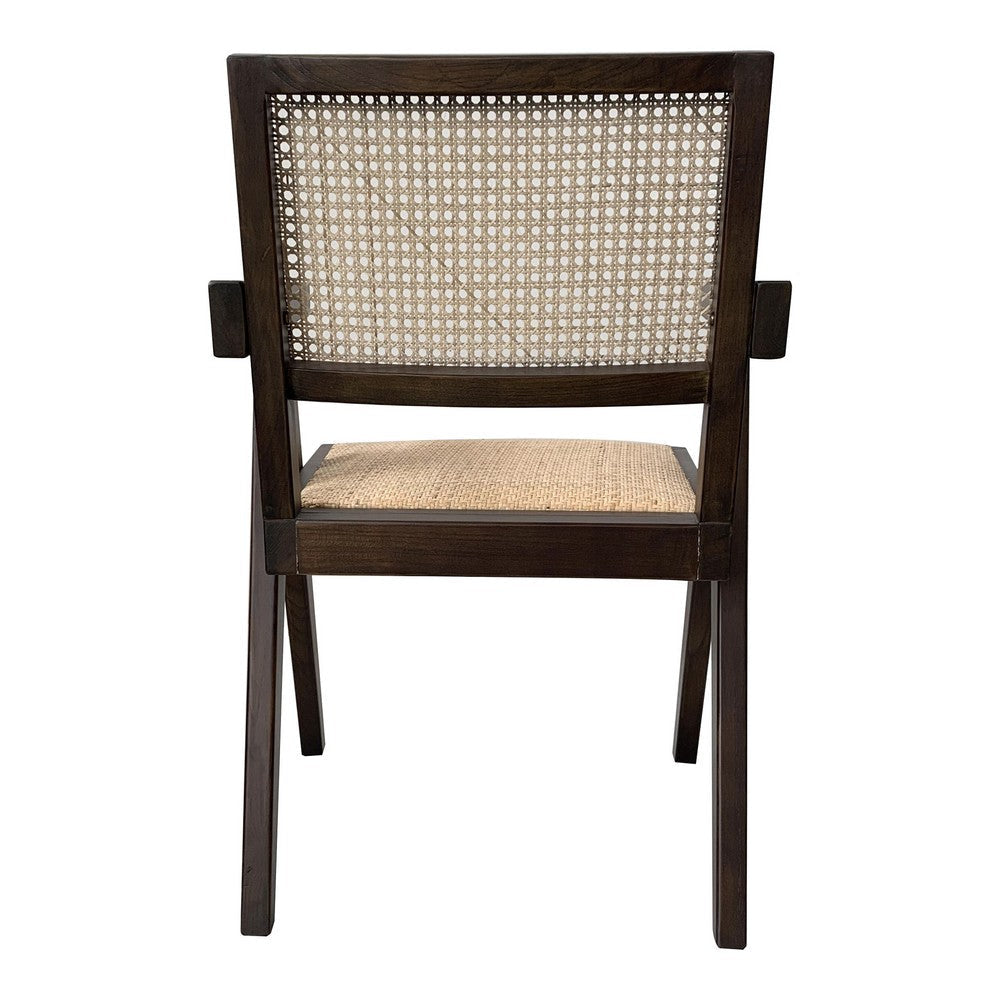 Takashi Chair Dark Brown - Set Of Two MCN-FG-1022-20