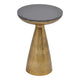 Font Side Table Brass