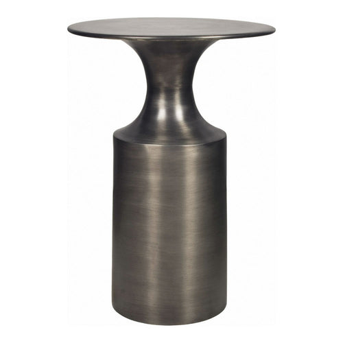 Rassa Accent Table Polished Zinc