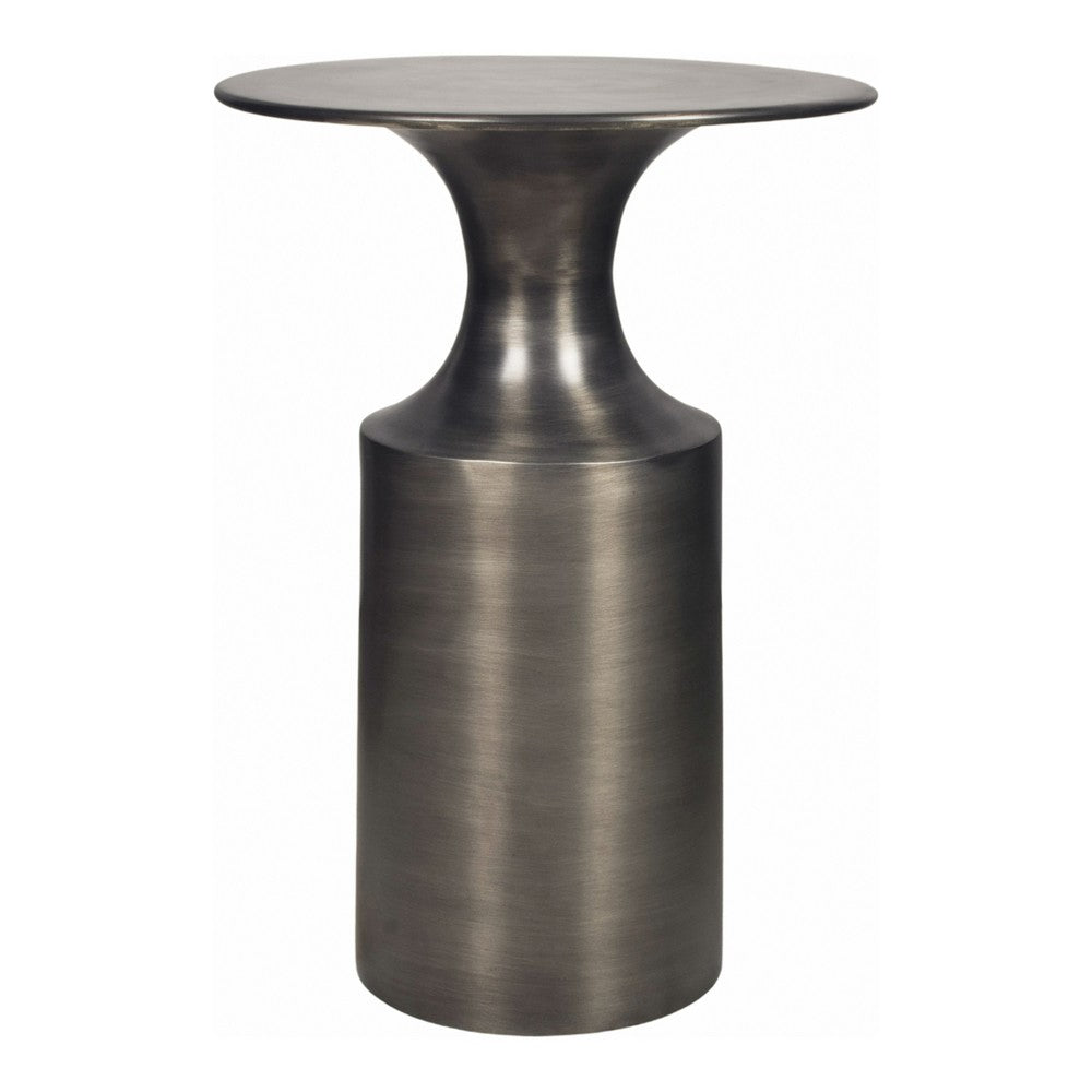 Rassa Accent Table Polished Zinc