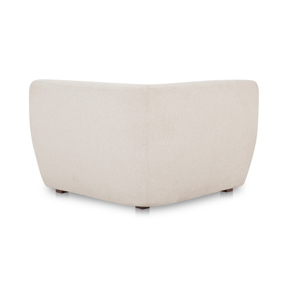 Amelia Corner Chair Warm White MCN-FO-1013-18