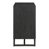 Sierra 2 Door Cabinet Black MCN-FR-1035-02