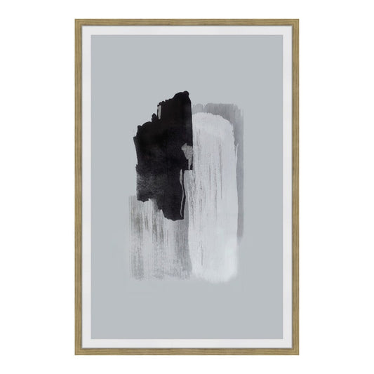 Wisdom 1 Wall Painting Grey Neutral