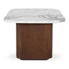Dash Accent Table White Calacatta Marble MCN-GK-1130-18-0