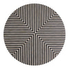 Chameau Small Coffee Table Black and White MCN-GZ-1147-37