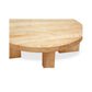 Oregon Round Coffee Table Blonde MCN-GZ-1154-21-0