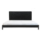 Misaki King Bed Black