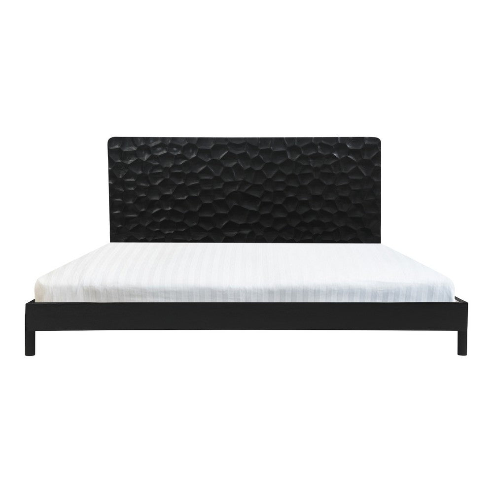 Misaki King Bed Black