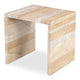 Rosa Accent Table Multicolor Marble MCN-GZ-1181-37-0