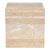 Rosa Accent Table Multicolor Marble