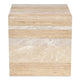 Rosa Accent Table Multicolor Marble