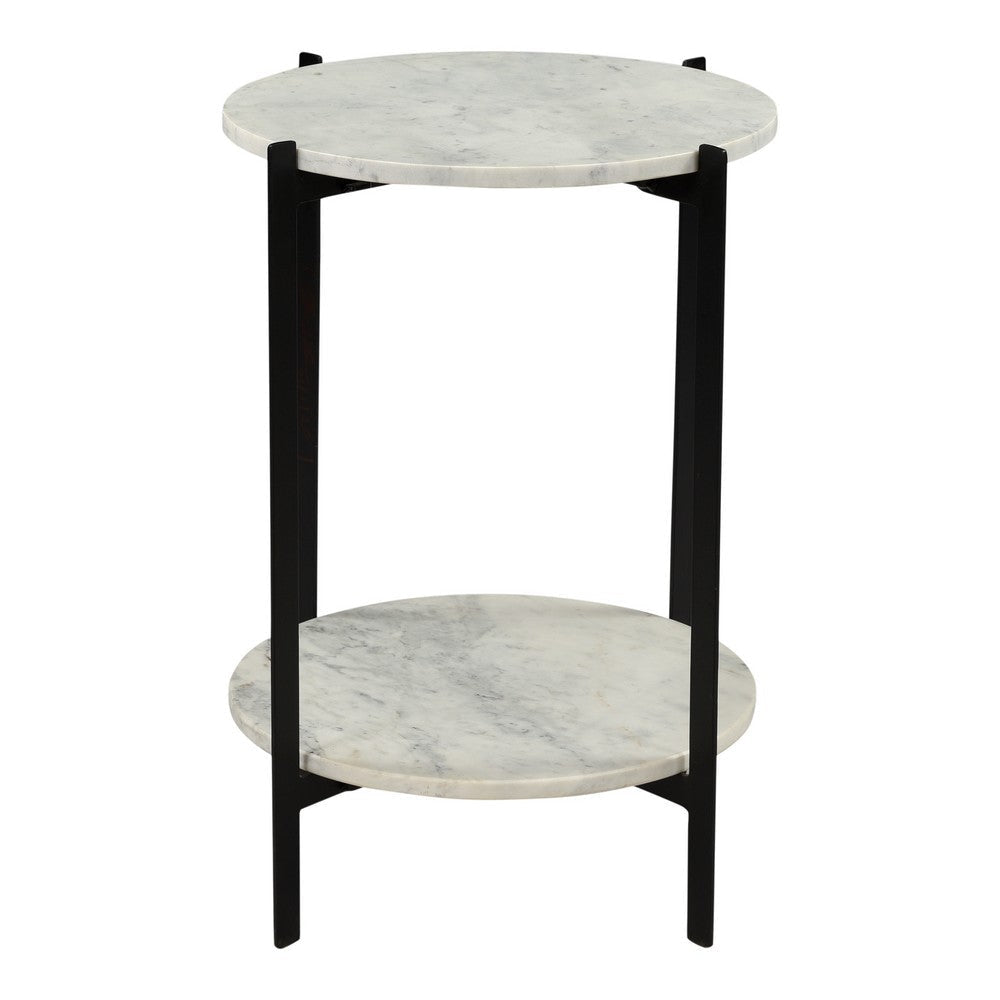 Melanie Accent Table White