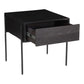 Tobin Side Table Charcoal Grey