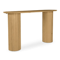 Povera Console Table Natural Oak