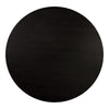 Povera Round Dining Table Black