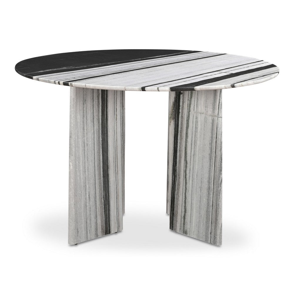 Celia Round Dining Table Panda Marble