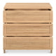 Teeda 3 Drawer Nightstand Natural MCN-JD-1083-24