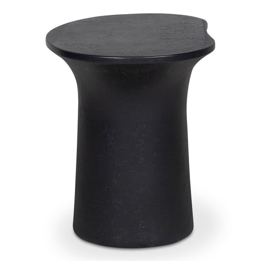 Yumi Outdoor Accent Table Black