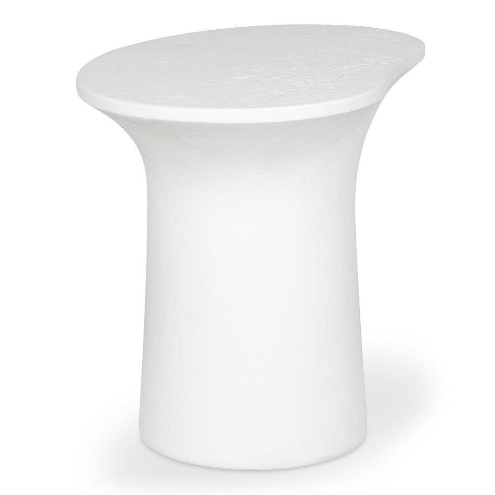 Yumi Outdoor Accent Table White