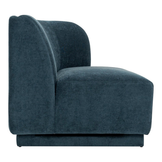 Yoon 2 Seat Sofa Right Nightshade Blue