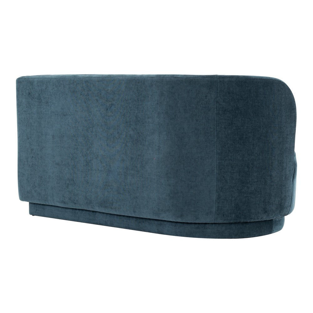 Yoon 2 Seat Sofa Left Nightshade Blue