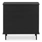 Reagan 3 Drawer Nightstand Black MCN-JU-1007-02