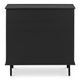 Reagan 3 Drawer Nightstand Black MCN-JU-1007-02
