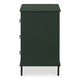 Reagan 3 Drawer Nightstand Deep Green