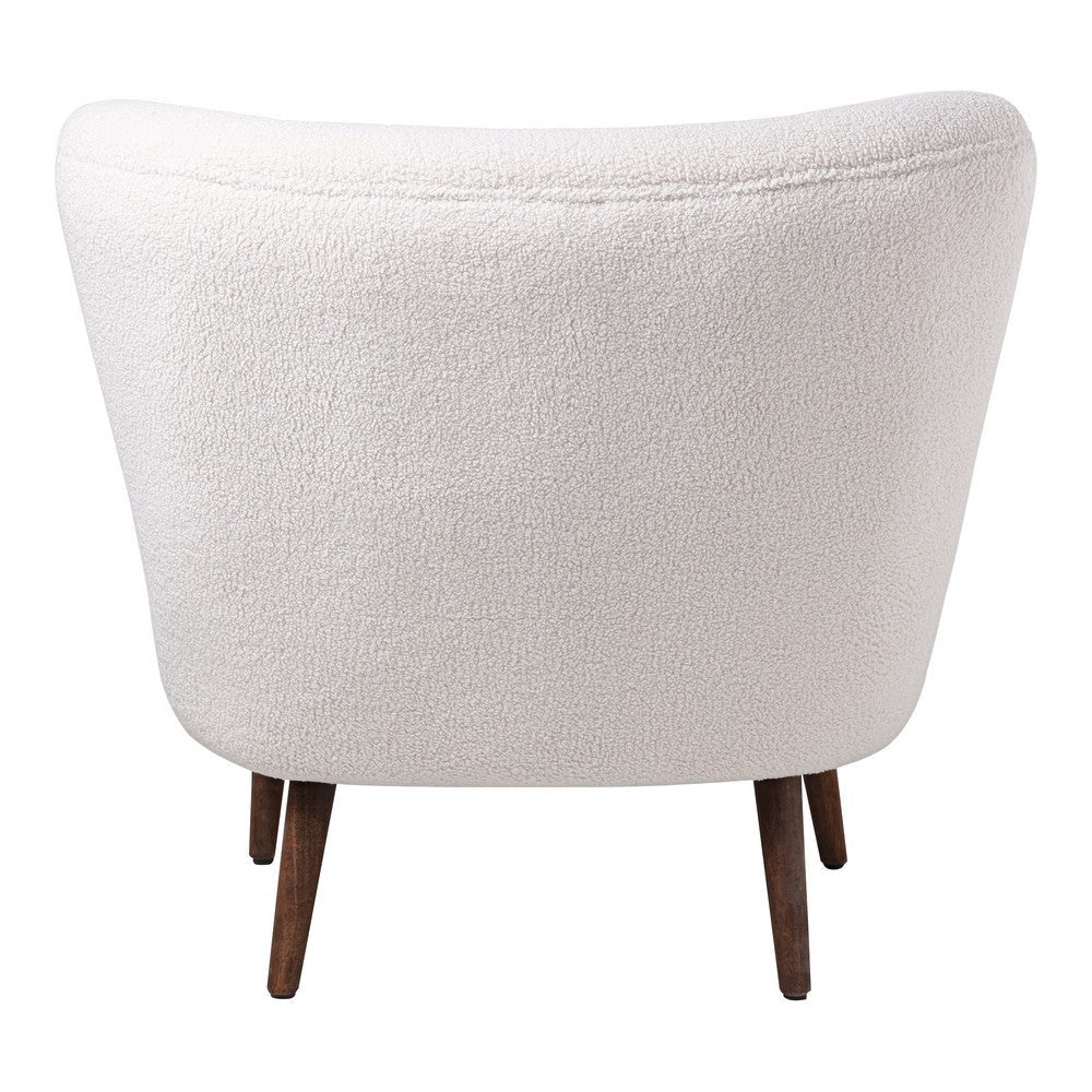 Margot Accent Chair Vegan Shearling Cream MCN-JW-1006-05