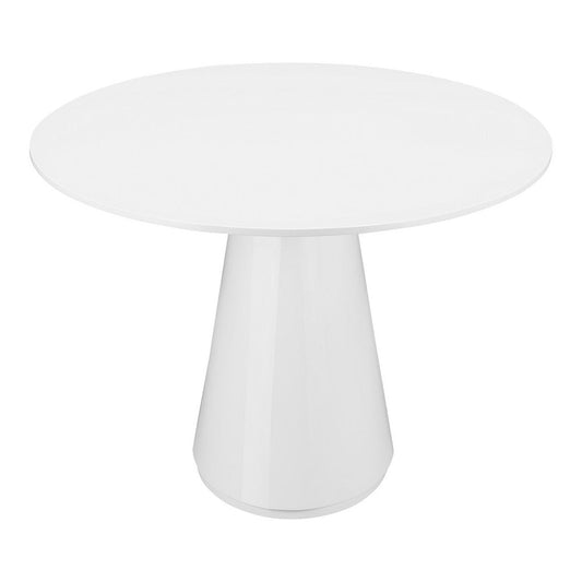 Otago Oval Dining Table White