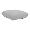 Zeppelin Ottoman Salt Stone White MCN-KQ-1014-18