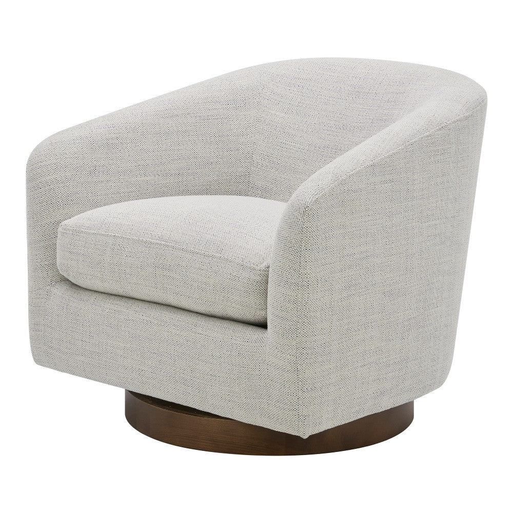 Oscy Swivel Chair Splashed White MCN-KQ-1015-05