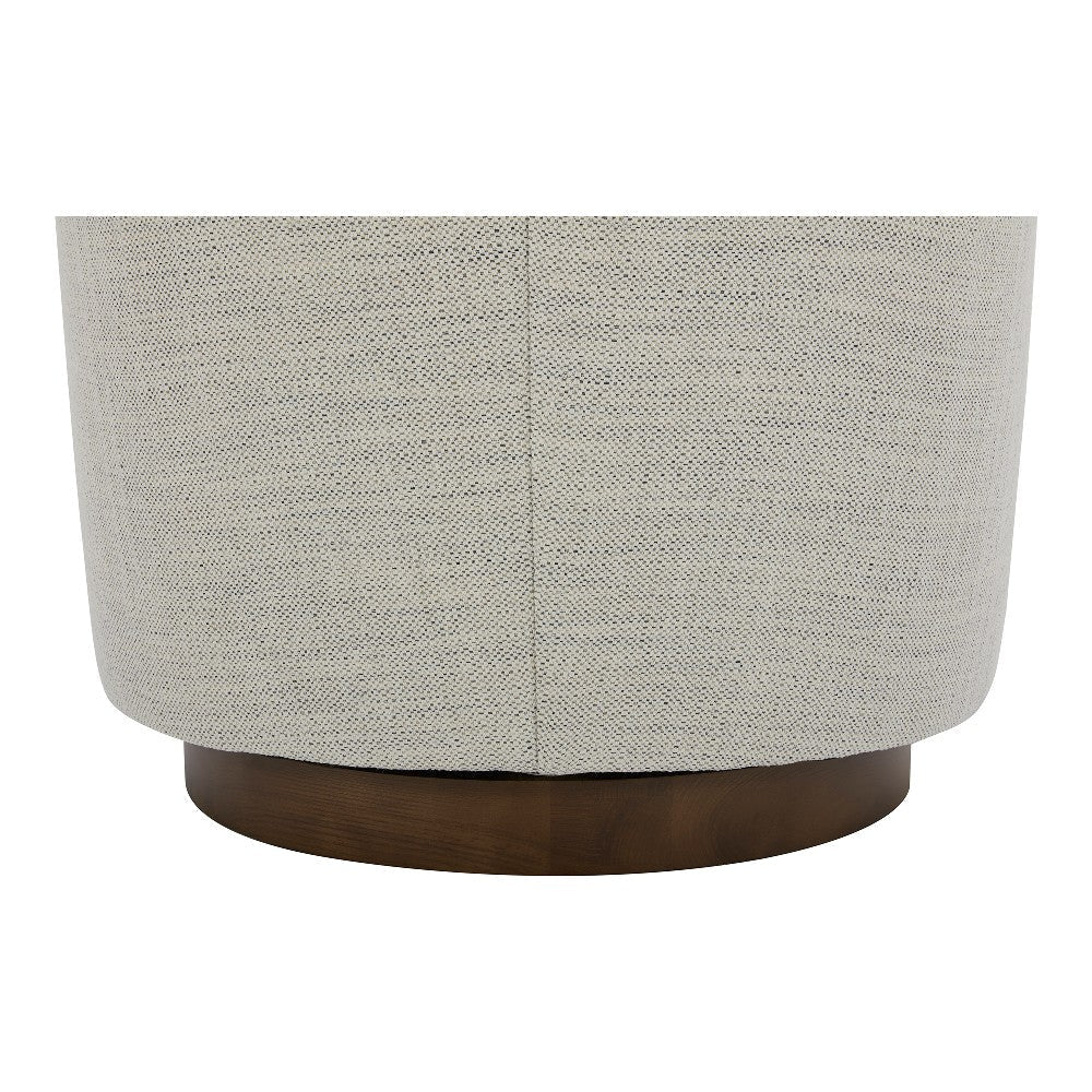 Oscy Swivel Chair Splashed White MCN-KQ-1015-05