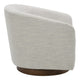 Oscy Swivel Chair Splashed White MCN-KQ-1015-05