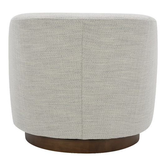 Oscy Swivel Chair Splashed White